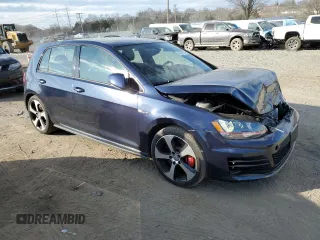 2016 Volkswagen Golf GTI SE w/Performance Pkg with VIN 3VW547AU7GM049754, listed as a Copart auction lot 47627794 with 55,337 mi miles. Bid and sale history available at carsss.com. Image 4.
