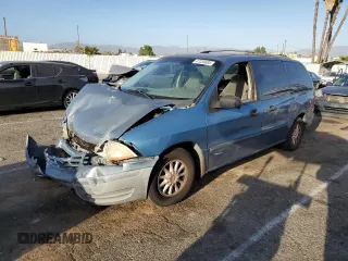 2002 Ford Windstar LX with VIN 2FMZA51452BB65669, listed as a Copart auction lot 47235685 with 257,551 mi miles and Salvage Title. Bid and sale history available at carsss.com. Image 1.