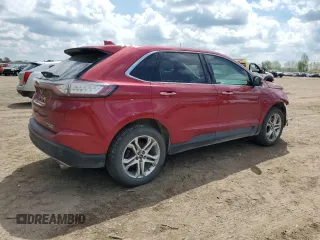 2017 Ford Edge Titanium z VIN 2FMPK4K96HBB32035, wystawiony jako Copart lot #56289595 z przebiegiem 108 431 mil mil oraz Czysty tytuł • Clean title. Historia ofert i sprzedaży dostępna na DreamBid. Obrazek 3.