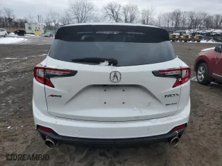 2020 Acura RDX w/A-Spec Pkg with VIN 5J8TC2H6XLL028904, listed as a Copart auction lot 44723385 with 0 mi miles and Salvage Title. Bid and sale history available at carsss.com. Image 6.