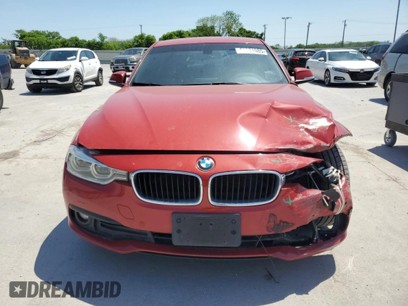 2016 BMW 3 Series 320i with VIN WBA8A9C53GK616475, listed as a Copart auction lot 52821085 with 112,313 mi miles and Salvage Title. Bid and sale history available at carsss.com. Image 5.