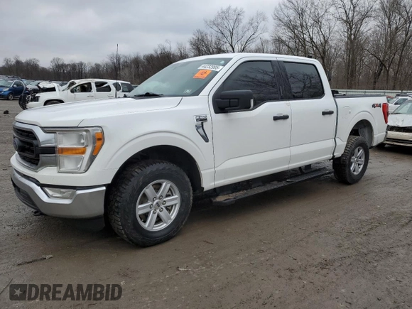 2021 Ford F-150 XL with VIN 1FTFW1E87MFC08425, listed as a Copart auction lot 44232995 with 67,583 mi miles and Salvage Title. Bid and sale history available at carsss.com. Image 1.