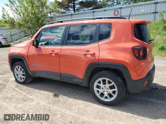2020 Jeep Renegade Altitude with VIN ZACNJBBB6LPL22814, listed as a Copart auction lot 56070445 with 17,515 mi miles and Non repairable. Bid and sale history available at DreamBid. Image 2.