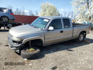 2001 Chevrolet Silverado 2500 with VIN 1GCGK29U51Z185752, listed as a Copart auction lot 51232125 with 205,401 mi miles and Salvage Title. Bid and sale history available at carsss.com. Image 1.