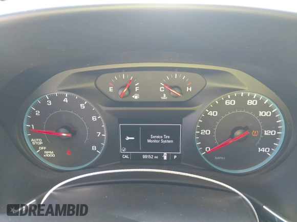2018 Chevrolet Equinox LT with VIN 2GNAXJEV9J6281872, listed as a IAAI auction lot 41774371 with 99,152 mi miles. Bid and sale history available at carsss.com. Image 7.
