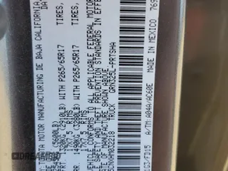 2017 Toyota Tacoma SR5 with VIN 3TMAZ5CNXHM032218, listed as a Copart auction lot 49672275 with 104,244 mi miles and Salvage Title. Bid and sale history available at DreamBid. Image 14.