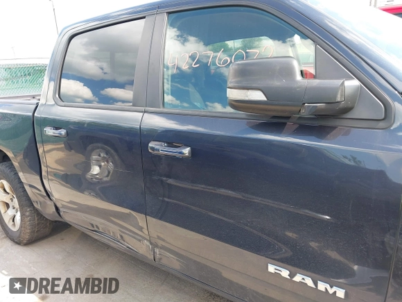 2019 Ram 1500 Big Horn with VIN 1C6SRFFT7KN720010, listed as a IAAI auction lot 42276072 with 191,595 mi miles and . Bid and sale history available at DreamBid. Image 13.