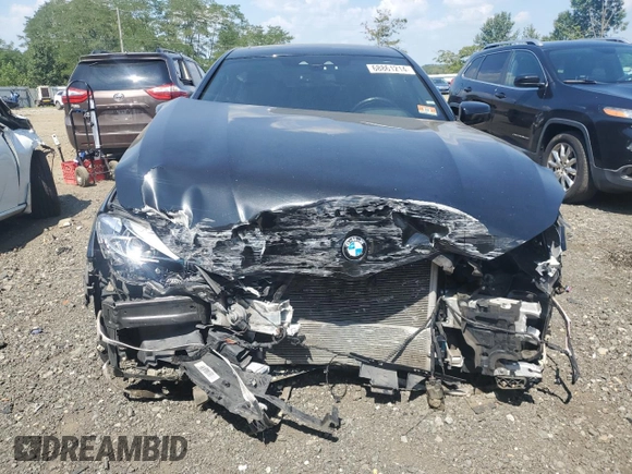 2017 BMW 7 Series 740e xDrive iPerformance with VIN WBA7J2C32HG497906, listed as a Copart auction lot 68861214 with 0 mi miles and Salvage Title. Bid and sale history available at carsss.com. Image 5.