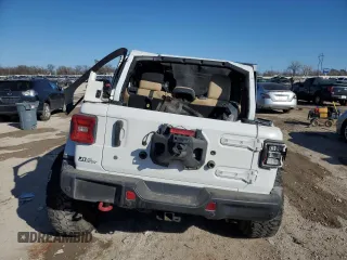 2018 Jeep Wrangler Unlimited Rubicon with VIN 1C4HJXFG5JW234971, listed as a Copart auction lot 45925305 with 86,667 mi miles and Salvage title. Bid and sale history available at DreamBid. Image 6.