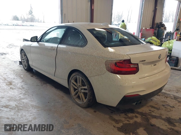 2016 BMW 2 Series 228i xDrive with VIN WBA1G9C53GVX97088, listed as a IAAI auction lot 41617710 with 72,978 mi miles and . Bid and sale history available at DreamBid. Image 3.