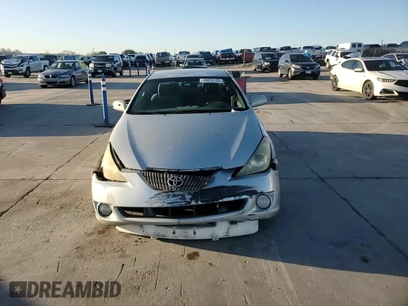 2005 Toyota Solara SE z VIN 4T1CE38P85U540242, wystawiony jako Copart lot #48628105 z przebiegiem Nie podano mil oraz Szkoda całkowita • Salvage title. Historia ofert i sprzedaży dostępna na DreamBid. Obrazek 10.