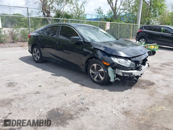 2020 Honda Civic LX z VIN 2HGFC2F61LH600469, wystawiony jako IAAI lot #41958201 z przebiegiem 66 249 mil mil oraz . Historia ofert i sprzedaży dostępna na DreamBid. Obrazek 1.