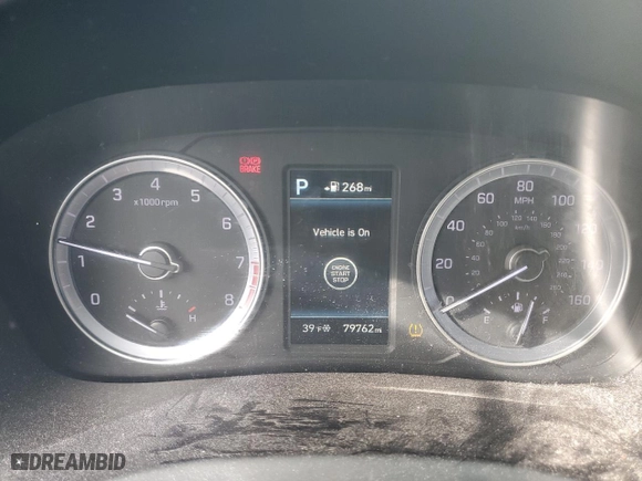 2018 Hyundai Sonata SEL with VIN 5NPE34AF1JH647731, listed as a Copart auction lot 42496785 with 79,762 mi miles and Salvage Title. Bid and sale history available at carsss.com. Image 9.
