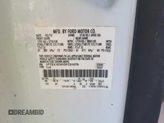 2013 Ford F-150 XL с VIN 1FTEX1EM1DFC51079, выставлен на аукционе IAAI как лот 42563468 с пробегом 140 709 миль миль и . История ставок и продаж доступна на DreamBid. Изображение 31.