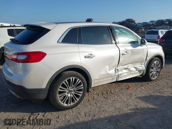 2016 Lincoln MKX Reserve with VIN 2LMTJ6LR4GBL75275, listed as a IAAI auction lot 41936550 with 76,177 mi miles. Bid and sale history available at carsss.com. Image 4.