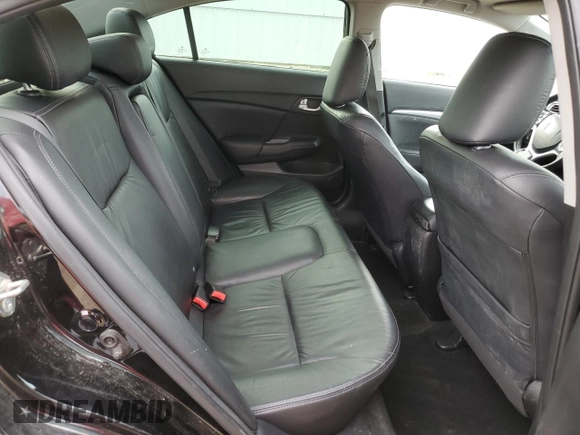 2015 Honda Civic Sedan SE with VIN 2HGFB2F74FH004403, listed as a Copart auction lot 46872685 with 210,960 mi miles and Salvage Title. Bid and sale history available at carsss.com. Image 10.