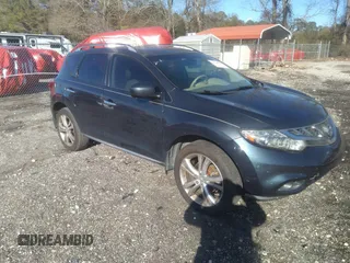 2011 Nissan Murano SL with VIN JN8AZ1MU3BW051686, listed as a IAAI auction lot 41216737 with 265,970 mi miles and . Bid and sale history available at carsss.com. Image 1.