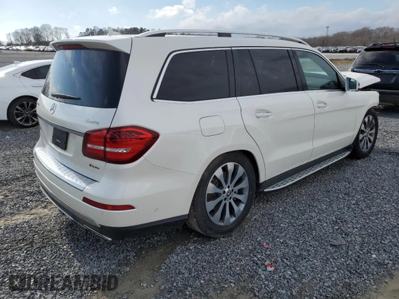 2018 Mercedes-Benz GLS with VIN 4JGDF6EE7JB127398, listed as a Copart auction lot 72575192 with 40,538 mi miles. Bid and sale history available at carsss.com. Image 3.