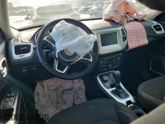 2021 Jeep Compass Sport с VIN 3C4NJDAB9MT548453, выставлен на аукционе Copart как лот 43122615 с пробегом 67 414 миль миль и Списание • Salvage title. История ставок и продаж доступна на DreamBid. Изображение 8.