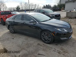 2015 Lincoln MKZ with VIN 3LN6L2J91FR620922, listed as a Copart auction lot 43745565 with Not provided miles and Salvage title. Bid and sale history available at DreamBid. Image 4.