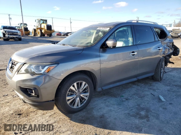2020 Nissan Pathfinder SL with VIN 5N1DR2CNXLC589387, listed as a Copart auction lot 86280944 with 97,037 mi miles and Salvage title. Bid and sale history available at DreamBid. Image 1.