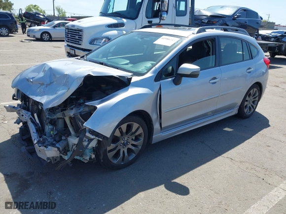 2016 Subaru Impreza Wagon 2.0i Sport Premium with VIN JF1GPAS62G8318561, listed as a IAAI auction lot 41986213 with 1 mi miles. Bid and sale history available at carsss.com. Image 18.