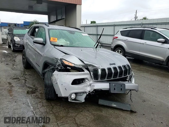 2016 Jeep Cherokee Altitude with VIN 1C4PJMCB0GW103491, listed as a Copart auction lot 57629645 with Not provided miles and Salvage title. Bid and sale history available at DreamBid. Image 14.