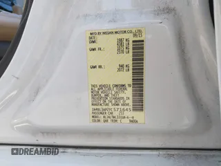 2015 Nissan Altima SL z VIN 1N4BL3AP2FC571645, wystawiony jako IAAI lot #42095010 z przebiegiem 124 881 mil mil oraz . Historia ofert i sprzedaży dostępna na DreamBid. Obrazek 9.