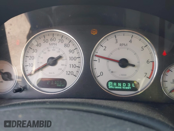 2006 Chrysler Town & Country Touring with VIN 2A8GP54L66R876008, listed as a IAAI auction lot 42496347 with 211,063 mi miles and . Bid and sale history available at DreamBid. Image 7.