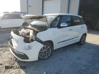 2018 FIAT 500L Lounge with VIN ZFBCFACH3JZ040690, listed as a Copart auction lot 53581105 with 135,112 mi miles and Salvage title. Bid and sale history available at DreamBid. Image 1.