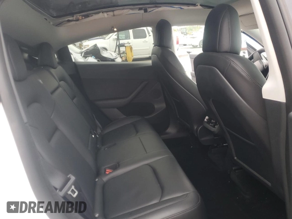2023 Tesla Model Y Long Range with VIN 7SAYGDEE3PF583883, listed as a Copart auction lot 50920145 with 72,155 mi miles and Salvage Title. Bid and sale history available at DreamBid. Image 12.