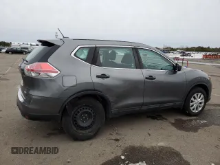 2016 Nissan Rogue S with VIN 5N1AT2MV0GC839888, listed as a Copart auction lot 43929485 with 103,195 mi miles and Salvage Title. Bid and sale history available at DreamBid. Image 3.