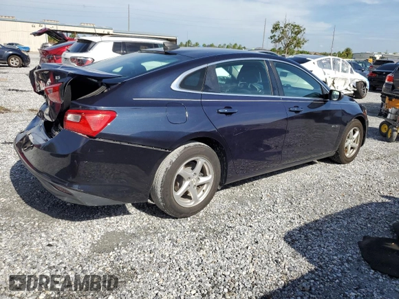 2016 Chevrolet Malibu LS with VIN 1G1ZB5ST4GF298459, listed as a Copart auction lot 61502665 with 80,619 mi miles and Salvage title. Bid and sale history available at DreamBid. Image 3.