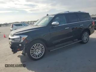 2022 Ford Expedition Platinum with VIN 1FMJU1MT4NEA39649, listed as a Copart auction lot 52614555 with 44,544 mi miles and Salvage title. Bid and sale history available at DreamBid. Image 1.