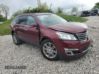 2015 Chevrolet Traverse LT with VIN 1GNKVGKD3FJ343415, listed as a Copart auction lot 56736835 with 144,937 mi miles and Clean title. Bid and sale history available at DreamBid. Image 4.