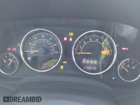 2016 Jeep Compass High Altitude Edition with VIN 1C4NJDEB8GD546245, listed as a IAAI auction lot 41557037 with 116,672 mi miles. Bid and sale history available at carsss.com. Image 7.