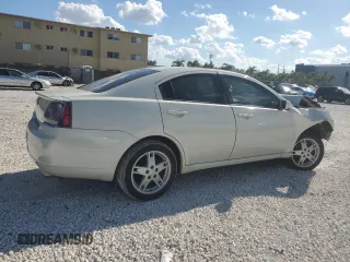 2007 Mitsubishi Galant ES with VIN 4A3AB36F27E058844, listed as a Copart auction lot 50871845 with 170,533 mi miles and Salvage Title. Bid and sale history available at carsss.com. Image 3.
