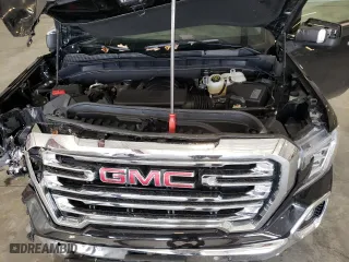 2019 GMC Sierra 1500 SLT with VIN 1GTU9DEL7KZ115033, listed as a Copart auction lot 70777593 with 27,520 mi miles and Salvage Title. Bid and sale history available at carsss.com. Image 12.