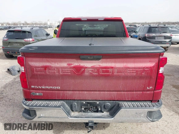 2020 Chevrolet Silverado 1500 LT with VIN 1GCPWCED7LZ284186, listed as a IAAI auction lot 41736131 with 137,454 mi miles. Bid and sale history available at carsss.com. Image 16.