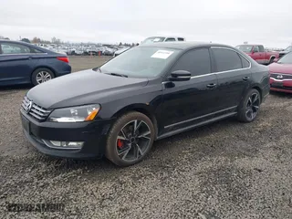 2013 Volkswagen Passat SEL Premium with VIN 1VWCM7A3XDC132834, listed as a IAAI auction lot 40931506 with 146,283 mi miles. Bid and sale history available at carsss.com. Image 2.