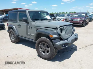2021 Jeep Wrangler Sport S z VIN 1C4HJXAG8MW569220, wystawiony jako IAAI lot #42213316 z przebiegiem 41 284 mil mil oraz . Historia ofert i sprzedaży dostępna na DreamBid. Obrazek 1.