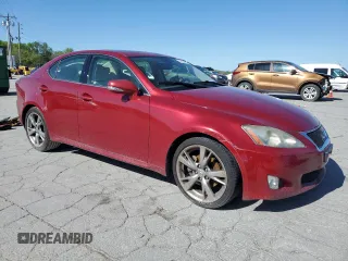 2010 Lexus IS 250 with VIN JTHBF5C27A5115408, listed as a Copart auction lot 52634165 with Not Provided miles and Salvage Title. Bid and sale history available at carsss.com. Image 4.