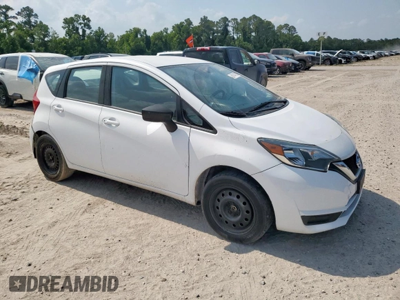 2017 Nissan Note S Plus with VIN 3N1CE2CP0HL356825, listed as a Copart auction lot 59144785 with 117,068 mi miles and Clean title. Bid and sale history available at DreamBid. Image 4.