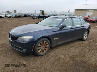 2011 BMW 7 Series 750Li with VIN WBAKB8C54BC851810, listed as a Copart auction lot 76610464 with 128,551 mi miles and Non Repairable. Bid and sale history available at carsss.com. Image 1.