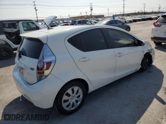 2014 Toyota Prius One z VIN JTDKDTB33E1574423, wystawiony jako Copart lot #59935115 z przebiegiem 160 050 mil mil oraz Szkoda całkowita • Salvage title. Historia ofert i sprzedaży dostępna na DreamBid. Obrazek 3.