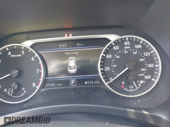 2020 Nissan Sentra SV z VIN 3N1AB8CV3LY282894, wystawiony jako IAAI lot #42125194 z przebiegiem 51 165 mil mil oraz . Historia ofert i sprzedaży dostępna na DreamBid. Obrazek 7.