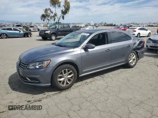 2016 Volkswagen Passat 1.8T S with VIN 1VWAT7A37GC020264, listed as a Copart auction lot 52545295 with 75,395 mi miles and Salvage Title. Bid and sale history available at carsss.com. Image 1.