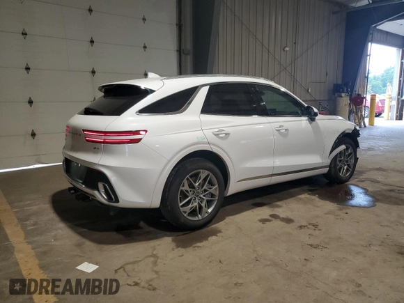 2024 Genesis GV70 2.5T with VIN 5NMMADTBXRH007473, listed as a Copart auction lot 65153955 with 11,994 mi miles and Salvage title. Bid and sale history available at DreamBid. Image 3.