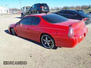 2004 Chevrolet Monte Carlo SS with VIN 2G1WX12K649294292, listed as a IAAI auction lot 41029868 with 180,616 mi miles. Bid and sale history available at carsss.com. Image 3.