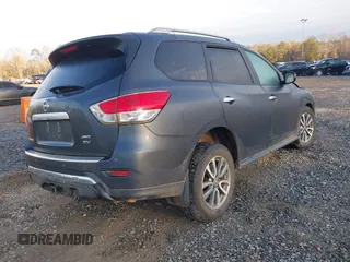 2013 Nissan Pathfinder SV with VIN 5N1AR2MM2DC604670, listed as a IAAI auction lot 41440569 with 160,517 mi miles and . Bid and sale history available at DreamBid. Image 4.